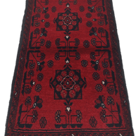 Khal Mohammadi Rug - 100 cm x 52 cm