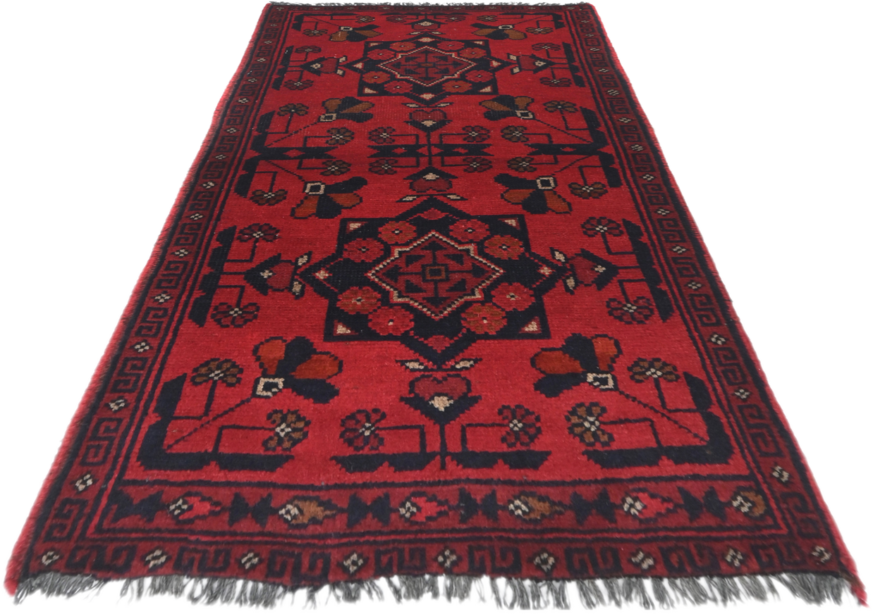Khal Mohammadi Rug - 97 cm x 52 cm