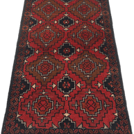Khal Mohammadi Rug - 95 cm x 51 cm