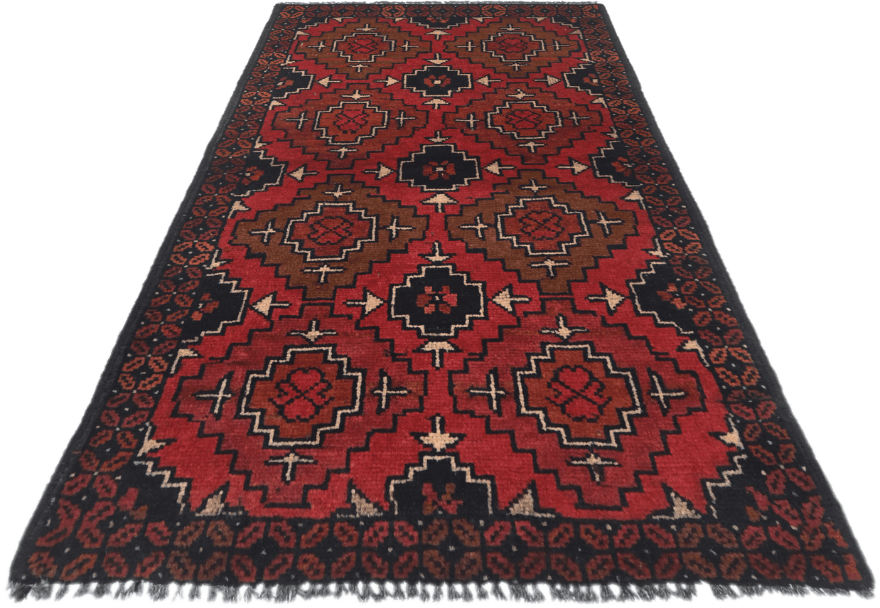Khal Mohammadi Rug - 95 cm x 51 cm