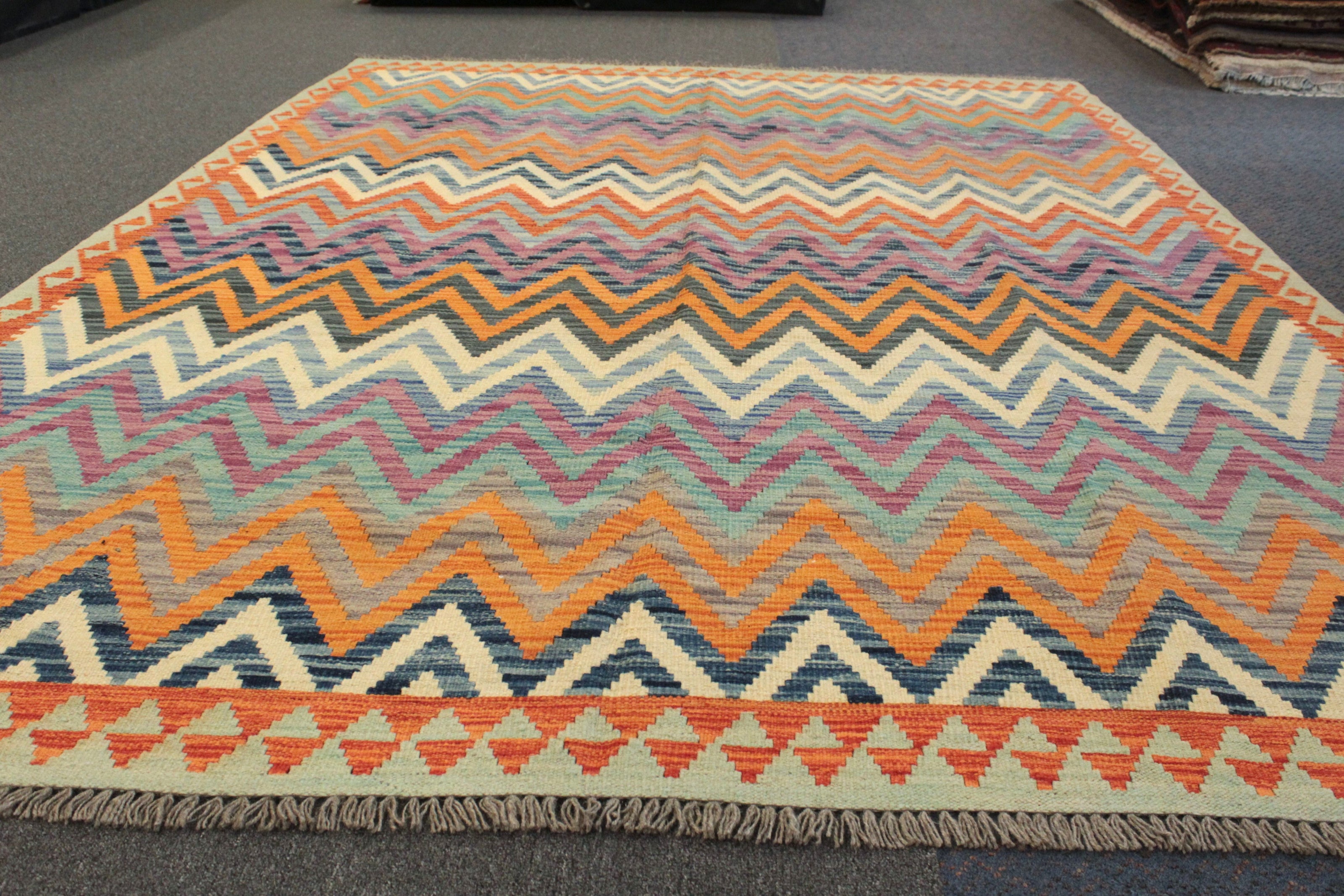 Chobi Kilim - 283 cm x 202 cm