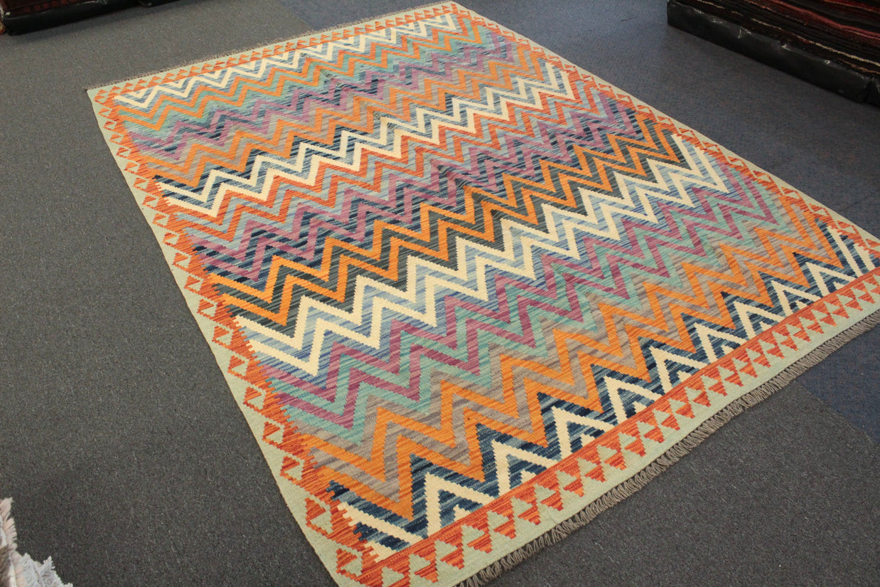 Chobi Kilim - 283 cm x 202 cm