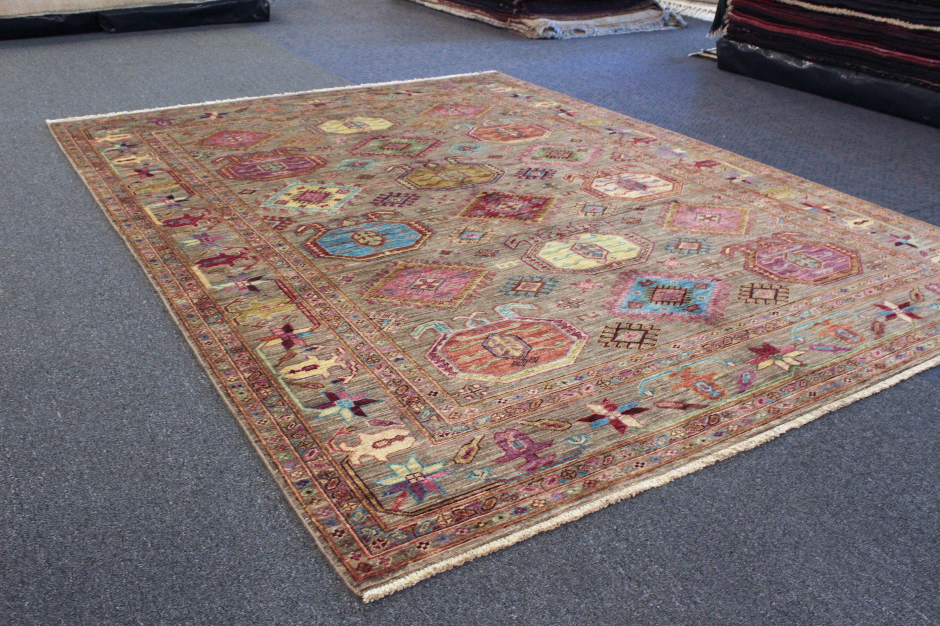 Super Kazak Rug - 234 cm x 173 cm