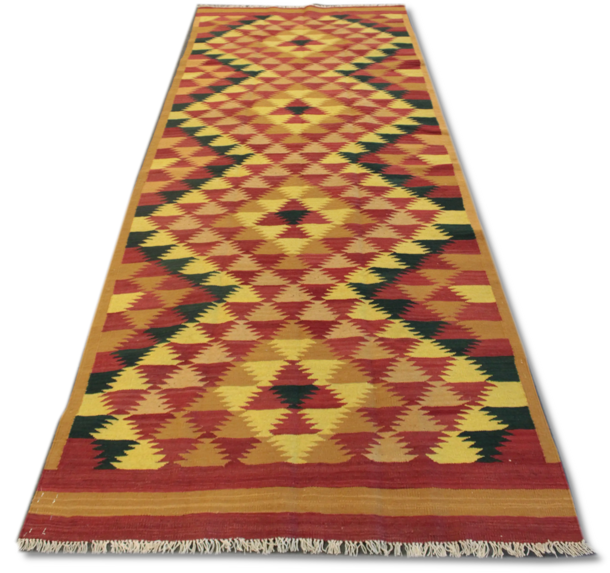 Turkish Kilim Runner -  367 cm x 143 cm