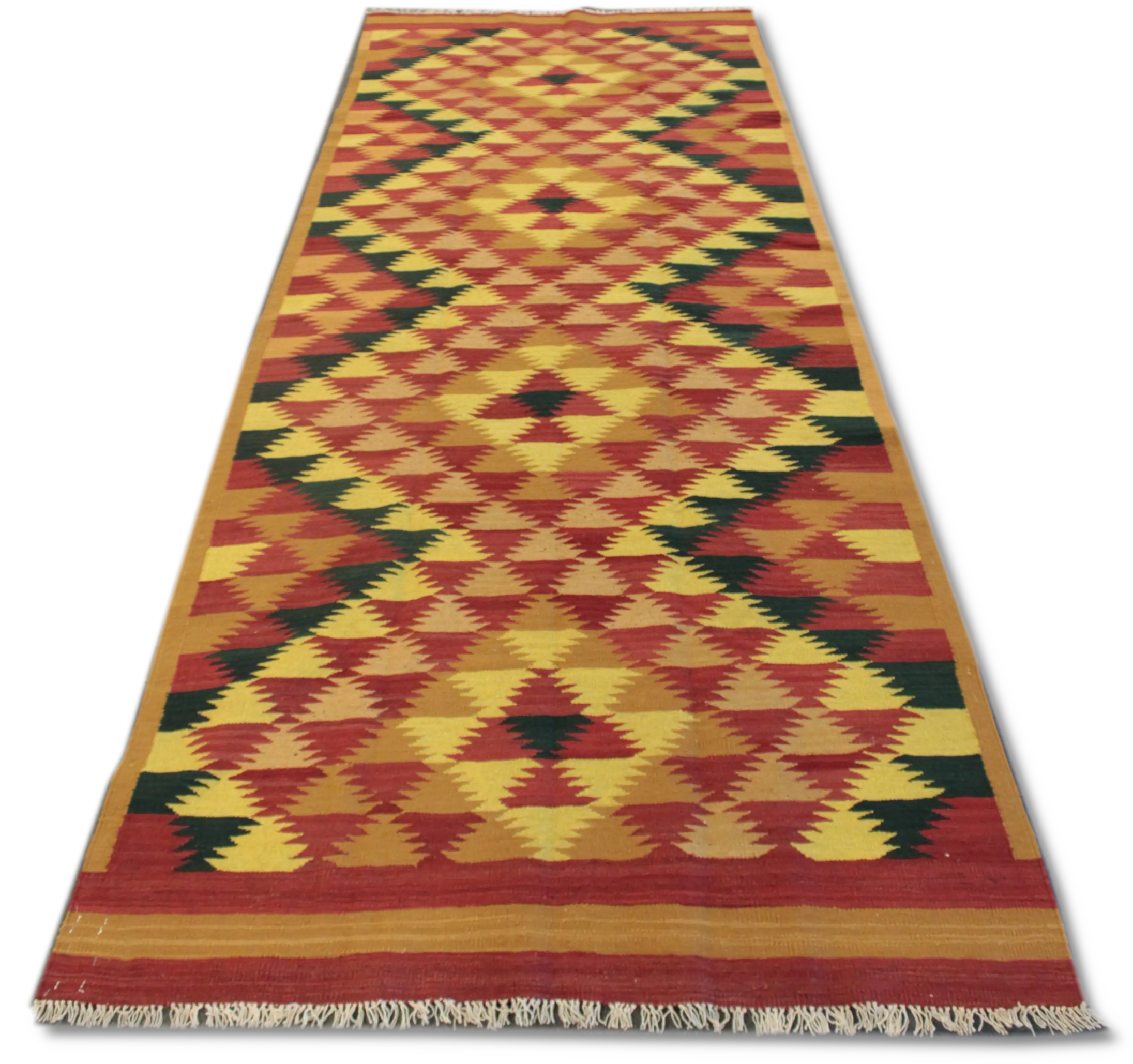 Turkish Kilim Runner -  367 cm x 143 cm