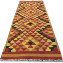Turkish Kilim Runner -  367 cm x 143 cm
